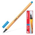 Ручка капиллярная STABILO "Point 88", УЛЬТРАМАРИН, корпус оранжевый, линия письма 0,4 мм, 88/32