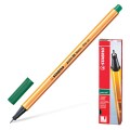 Ручка капиллярная STABILO "Point 88", ЗЕЛЕНОВАТО-БИРЮЗОВАЯ, корпус оранжевый, линия письма 0,4 мм, 88/53