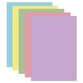 Бумага цветная DOUBLE A, А4, 80г/м2, 100 л, (5 цветов x 20 листов), микс пастель, ш/к