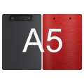 Доска-планшет с зажимом Berlingo "Steel&Style" А5+, 2500мкм, пластик (полифом), красный, PPf_94013