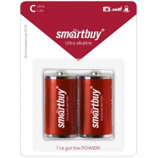 Батарейка SmartBuy C (LR14) алкалиновая, BC2