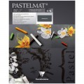 Альбом для пастели, 12л., 240*300мм, на склейке Clairefontaine "Pastelmat", 360г/м2, бархат, антрацит, 96004C
