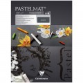 Альбом для пастели, 12л., 300*400мм, на склейке Clairefontaine "Pastelmat", 360г/м2, бархат, антрацит, 96050C