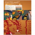 Альбом для пастели, 12л., 240*300мм, на склейке Clairefontaine "Pastelmat", 360г/м2, бархат, цв. блок, 96007C
