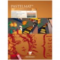 Альбом для пастели, 12л., 300*400мм, на склейке Clairefontaine "Pastelmat", 360г/м2, бархат, цв. блок, 96008C