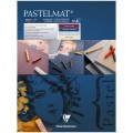 Альбом для пастели, 12л., 300*400мм, на склейке Clairefontaine "Pastelmat", 360г/м2, бархат, цв. блок, 96112C