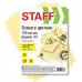 Бумага цветная STAFF, А4, 80г/м, 100 л, пастель, желтая, для офиса и дома,хххххх
