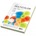 Бумага цветная OfficeSpace "Multicolor", A4, 80 г/м², 200л., (10 цветов), MC_38237