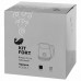 Чайник KITFORT КТ-633-1, 1,7 л, 2200 Вт, закрытый нагревательный элемент, термометр, пластик/металл, графит