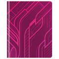 Дневник 1-11 кл. 48л. (твердый) Greenwich Line "Geometry. Pink", иск. кожа, тисн. фольгой, тон. блок, ляссе
