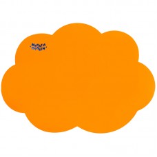 Доска для лепки Мульти-Пульти "Облачко", фигурная, А5+, 800мкм, пластик, оранжевый