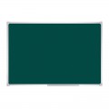 Доска для мела магнитная OfficeSpace, зеленая, 60*90см, алюминиевая рамка, полочка, ML_20416