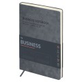 Ежедневник недатированный, А5, 136л., мягкий переплет, кожзам, BG "Business. Grey", серый, DuA5_61338