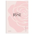 Ежедневник недатированный А5, 160л., 7БЦ BG "Rose", soft-touch ламинация, ЕН5т160_лс 12407