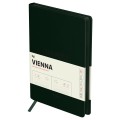 Ежедневник датированный 2025г., А5, 176л., мягкий переплет, кожзам, BG "Vienna. Dark green", темно-зеленый, DdA5_61254