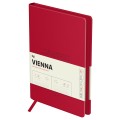 Ежедневник датированный 2025г., А5, 176л., мягкий переплет, кожзам, BG "Vienna. Fuchsia", фуксия, DdA5_61250