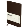 Ежедневник датированный 2025г., А5, 176л., мягкий переплет, кожзам, BG "Vienna. Dark brown", темно-коричневый, DdA5_61252