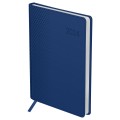 Ежедневник датированный 2024г., А5, 176л., кожзам, OfficeSpace "Victor", синий, Ed5_51648