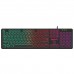 Клавиатура проводная игровая DEFENDER OZOTH GK-106, USB, 104 клавиши, с подсветкой, ч, 45106