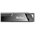 Флеш-диск 64GB NETAC U336, USB 3.0, черный, NT03U336S-064G-30BK