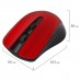 Мышь беспроводная SONNEN V99, USB, 800/1200/1600 dpi, 4 кнопки, оптическая, красная, 513529