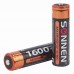 Батарейки аккумуляторные КОМПЛЕКТ 2 шт., SONNEN, АА (HR6), Ni-Mh, 1600 mAh, в блистере, 454233
