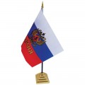 Флаг настольный "Россия" ArtSpace, пластик. подставка, FL_3094
