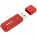 Флеш-диск Smart Buy "Dock"  32GB, USB 2.0 Flash Drive, красный, SB32GBDK-R