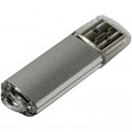 Флэш-диск 128 GB SMARTBUY "V-Cut" USB 3.0, серебристый (металл.корпус), SB128GBVC-S3
