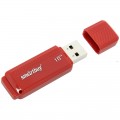 Флэш-диск 16 GB, SMARTBUY Dock, USB 2.0, красный