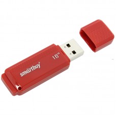 Флэш-диск 16 GB, SMARTBUY Dock, USB 2.0, красный
