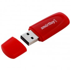 Флеш-диск Smart Buy "Scout"  32GB, USB 2.0 Flash Drive, красный, SB032GB2SCR