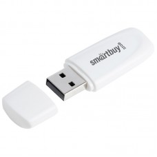 Флеш-диск Smart Buy "Scout"  32GB, USB 2.0 Flash Drive, белый, SB032GB2SCW