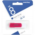 Флэш-диск 8 GB, SMARTBUY "Diamond" USB 2.0, пурпурный, SB8GBDP