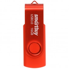Флеш-диск Smart Buy "Twist"  16GB, USB 3.0 Flash Drive, красный, SB016GB3TWR