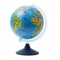 Глобус зоогеографический Globen, 25см, на круглой подставке, Ке012500269