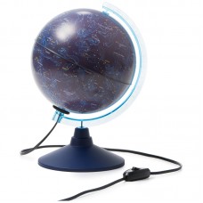 Глобус Звездного неба Globen, 21см, с подсветкой от сети на круглой подставке, Ке012100275