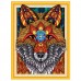 Картина стразами (алмазная мозаика) сияющая 40х50 см, ОСТРОВ СОКРОВИЩ "Рыжая лисица", без подрамника, 662448
