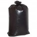 Мешки для мусора 240 л, черные, в пачке 50 штук, прочные, ПВД 43 мкм, 100х140 см, 608329