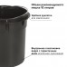 Ведро-контейнер для мусора (урна) с педалью LAIMA "Classic", 5 л, белое, глянцевое, металл, со съемным внутренним ведром, 604947