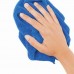 Тряпка для мытья пола, ПЛОТНАЯ микрофибра, 50х60 см, синяя, ЛЮБАША "ПЛЮС", 606308
