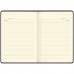 Ежедневник недатир. A5, 136л., кожзам, OfficeSpace "Windsor ", синий, золотой срез, En5v_25260