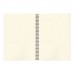 Скетчбук, слоновая кость 150 г/м2, 148х210 мм, 30 л., гребень, BRAUBERG ART "CLASSIC", 128948