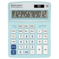 Калькулятор настольный BRAUBERG EXTRA PASTEL-12-LB (206x155мм), 12 разрядов, ГОЛУБОЙ, 250486