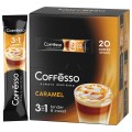 Кофе растворимый порционный COFFESSO "3 в 1 Caramel", пакетик 15 г, 102149