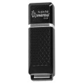 Флэш-диск 32 GB, SMARTBUY Quartz, USB 2.0, черный, SB32GBQZ-K