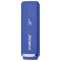 Флэш-диск 32 GB, SMARTBUY Dock, USB 2.0, синий, SB32GBDK-B