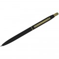 Ручка шариковая Luxor бизнес-класса "Sterling", корп.черный, золотистые детали, узел 1мм, линия 0,8 мм, синяя, 1116
