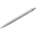 Ручка шариковая Luxor бизнес-класса "Cosmic", корп.серебро, серебристые детали, узел 1мм, линия 0,8 мм, синяя, 8145