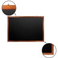 Доска для мела магнитная (100х150 см), черная, деревянная окрашенная рамка, Россия, BRAUBERG, 236895